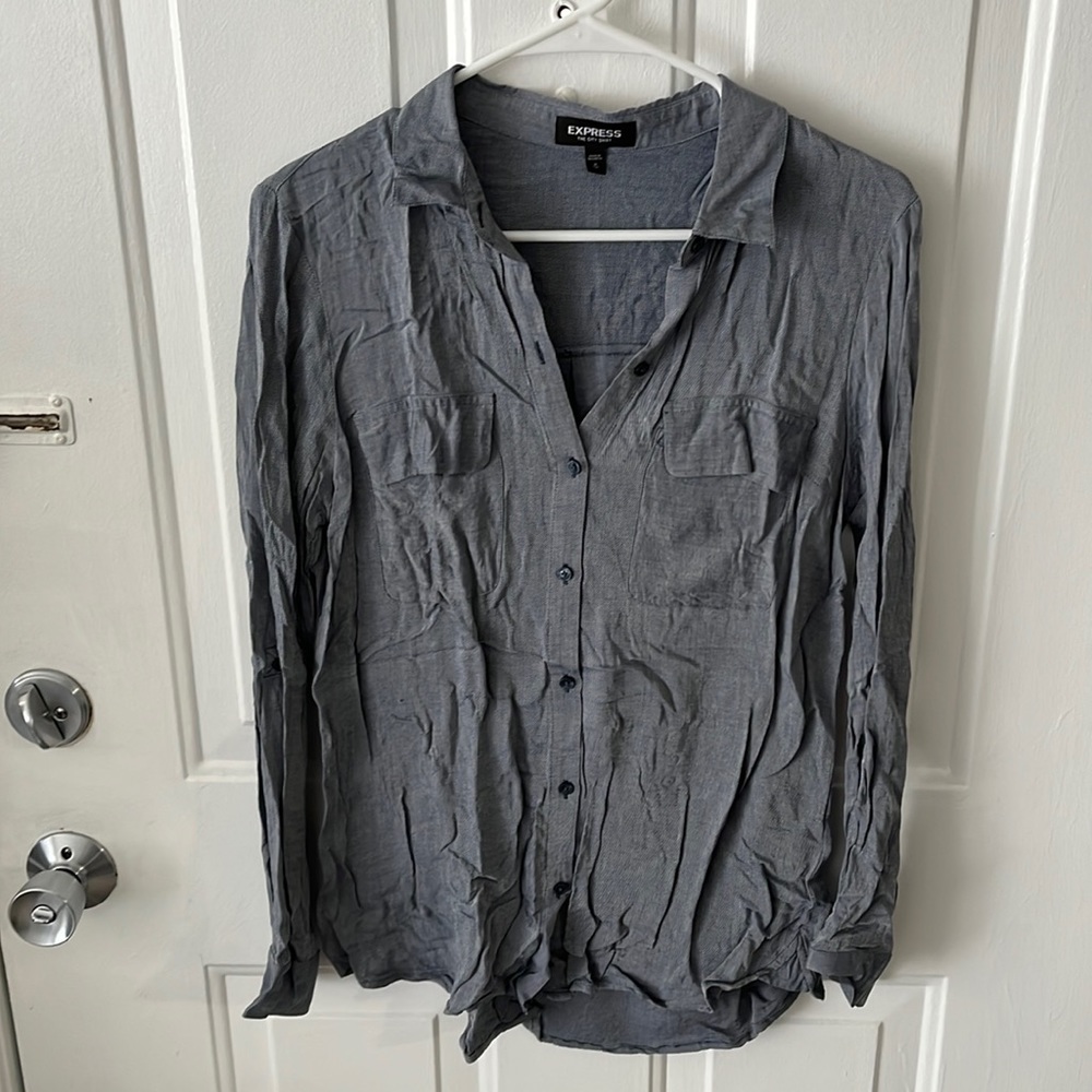 Express navy city shirt
